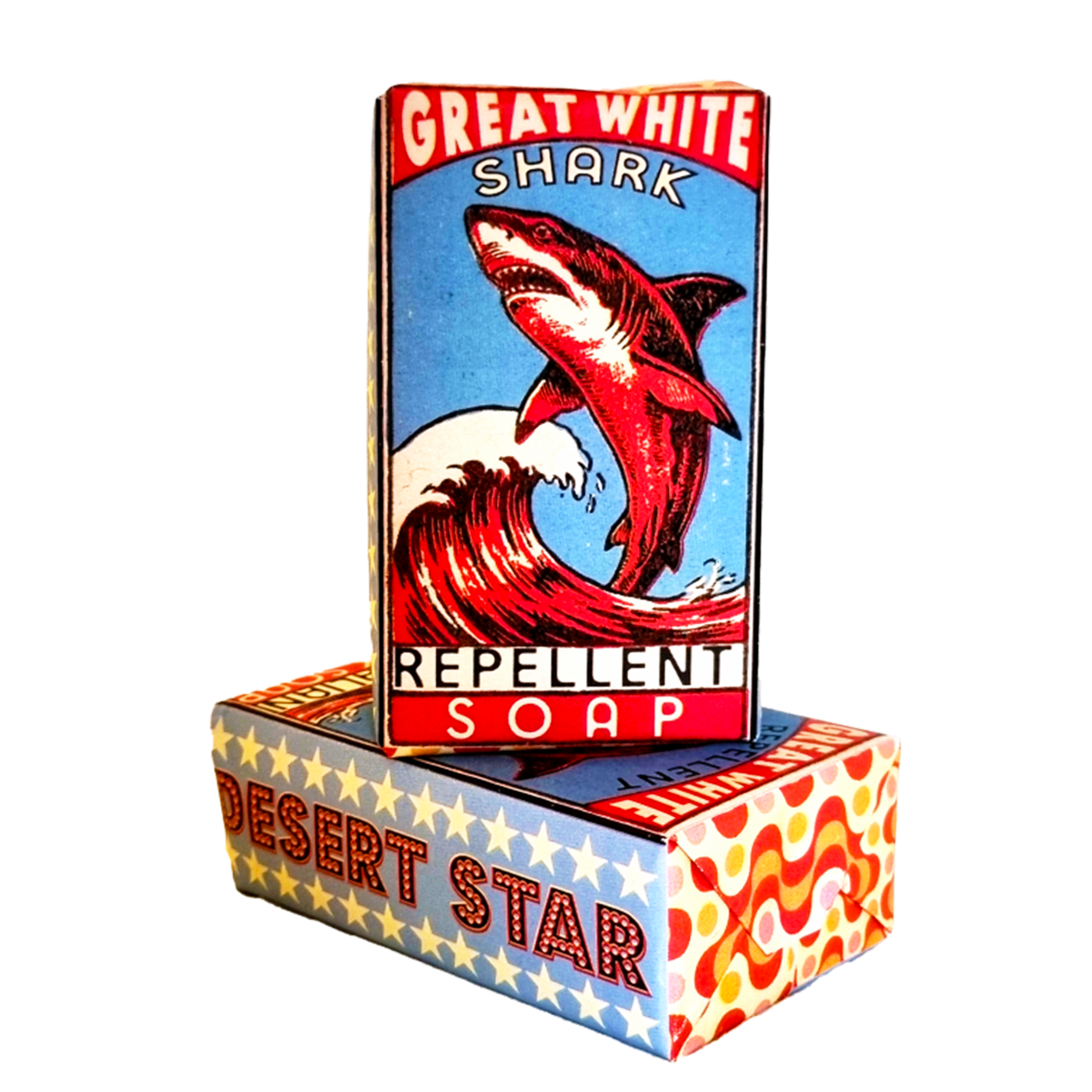 Australia great white shark gift idea desert star present him