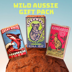 Australia great white shark, koala, kangaroo gift idea father mother brother sister