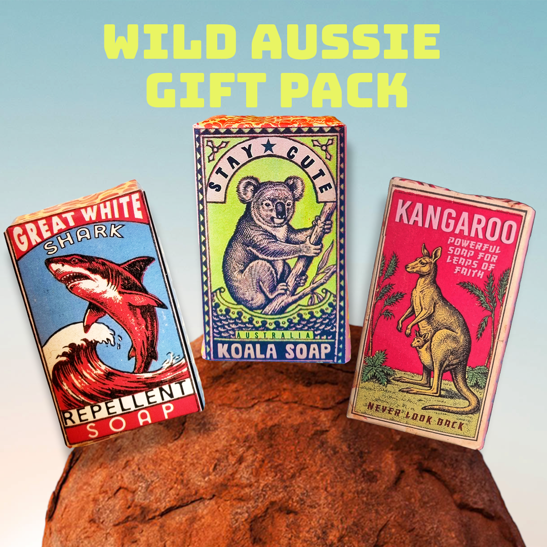 Australia great white shark, koala, kangaroo gift idea father mother brother sister